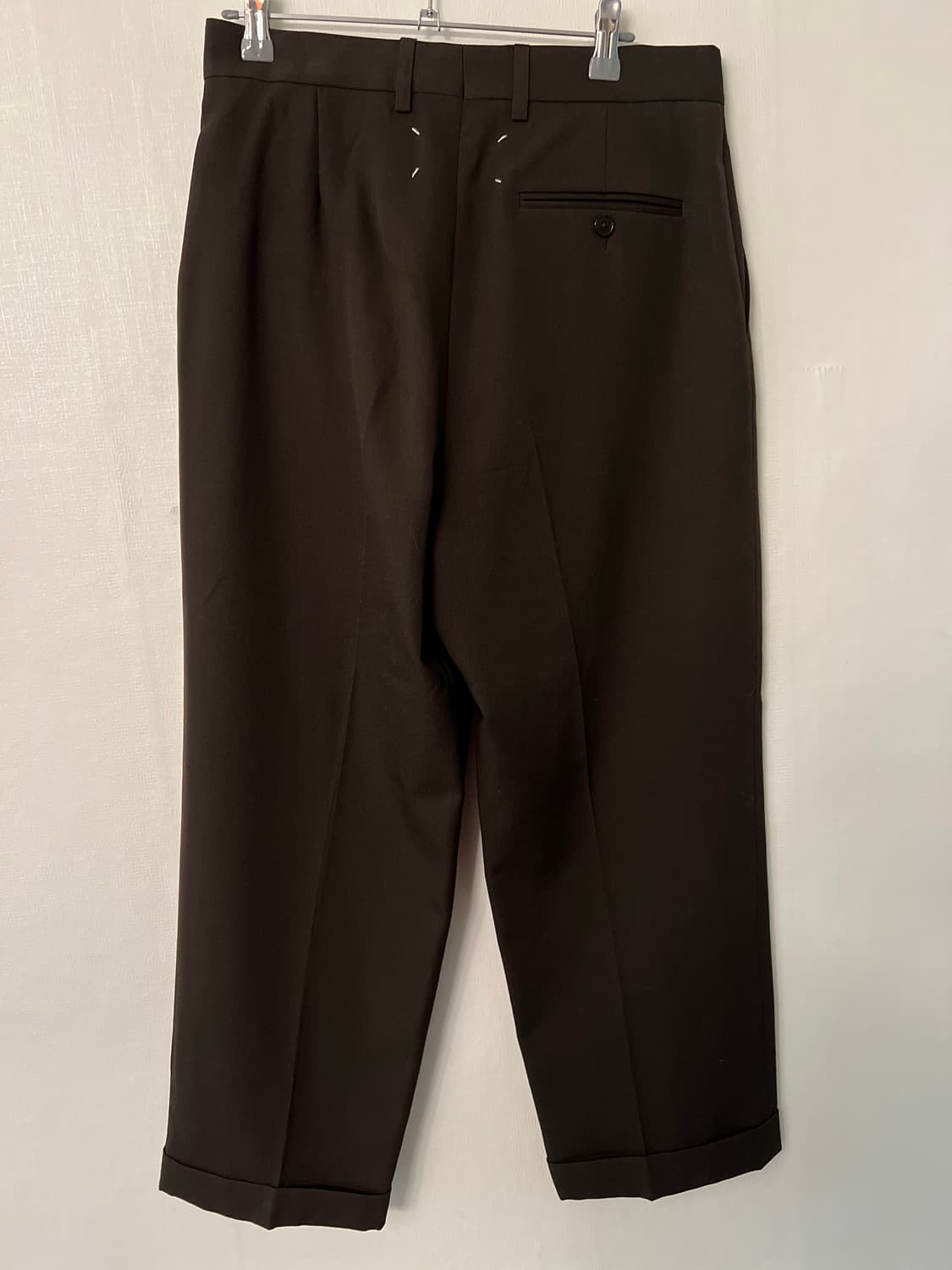 마르지엘라 브라운 팬츠 (와이드핏) 상품이미지6