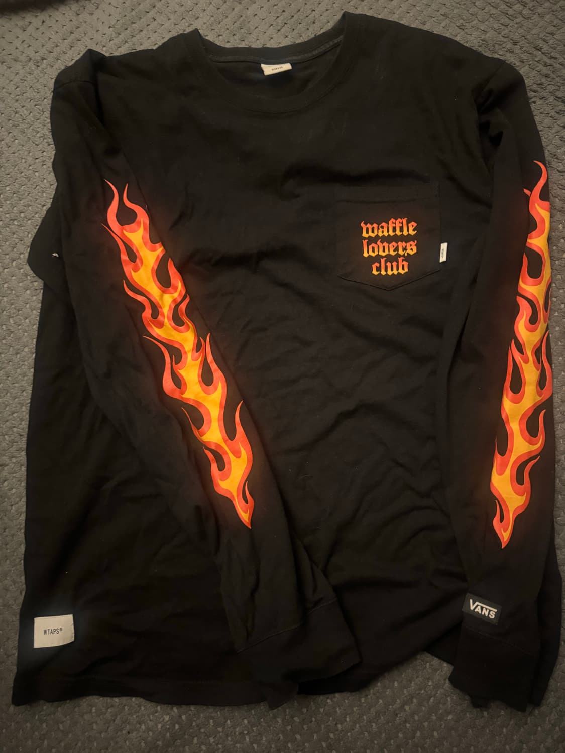 Wtaps x Vans fire 롱슬리브 상품이미지2