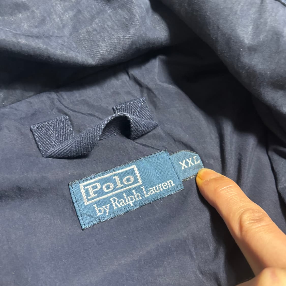 🫶🏻 폴로랄프로렌 네이비 M65 내장후드 헌팅자켓 🫶🏻  상품이미지4