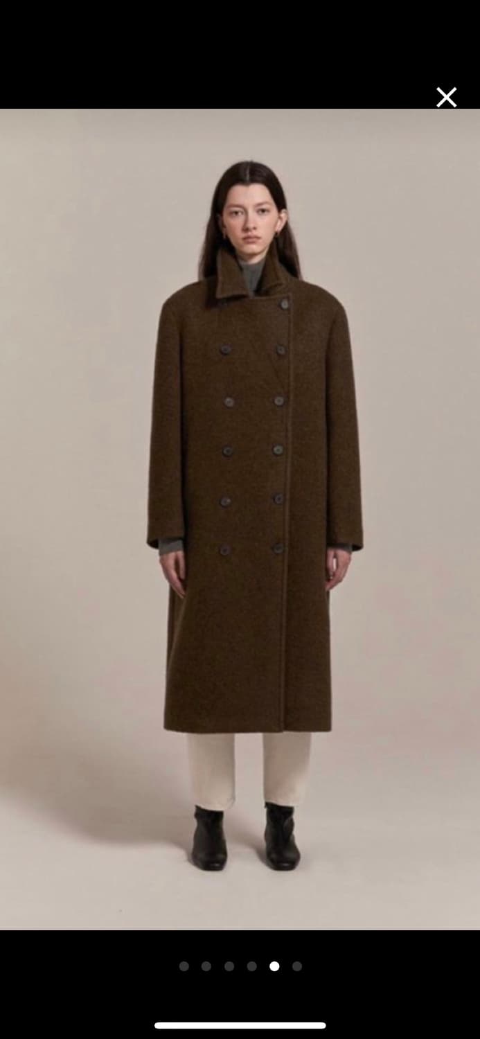 샵엠 마담 더블 코트 상품이미지3