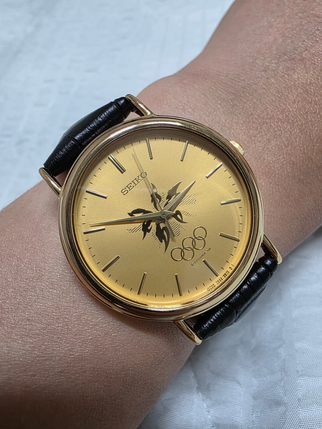 세이코 나고야 동계올림픽 기념 쿼츠 시계 seiko watch 워치 상품이미지1