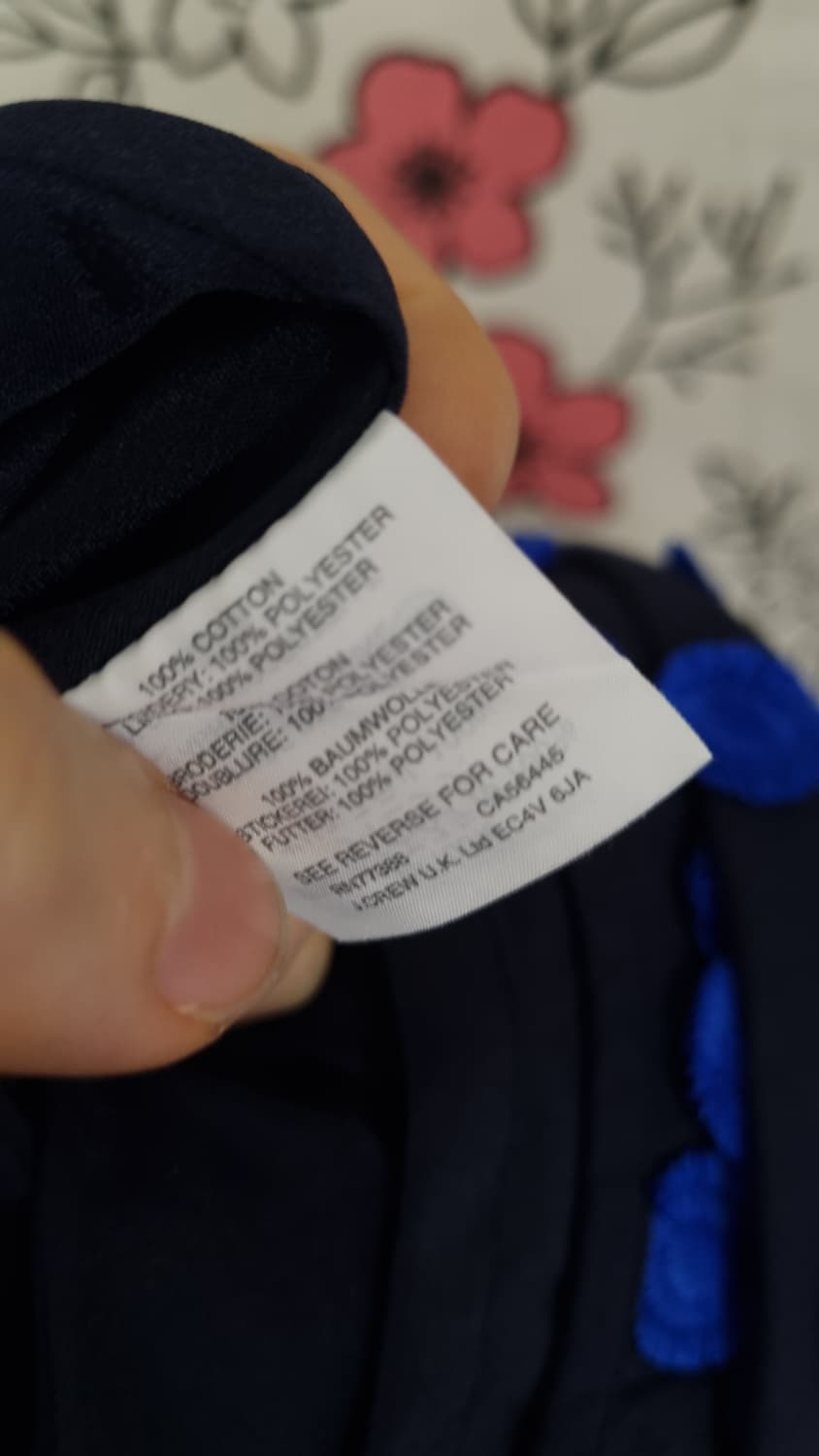 j.crew 네이비 색상 도트 미디스커트 상품이미지7