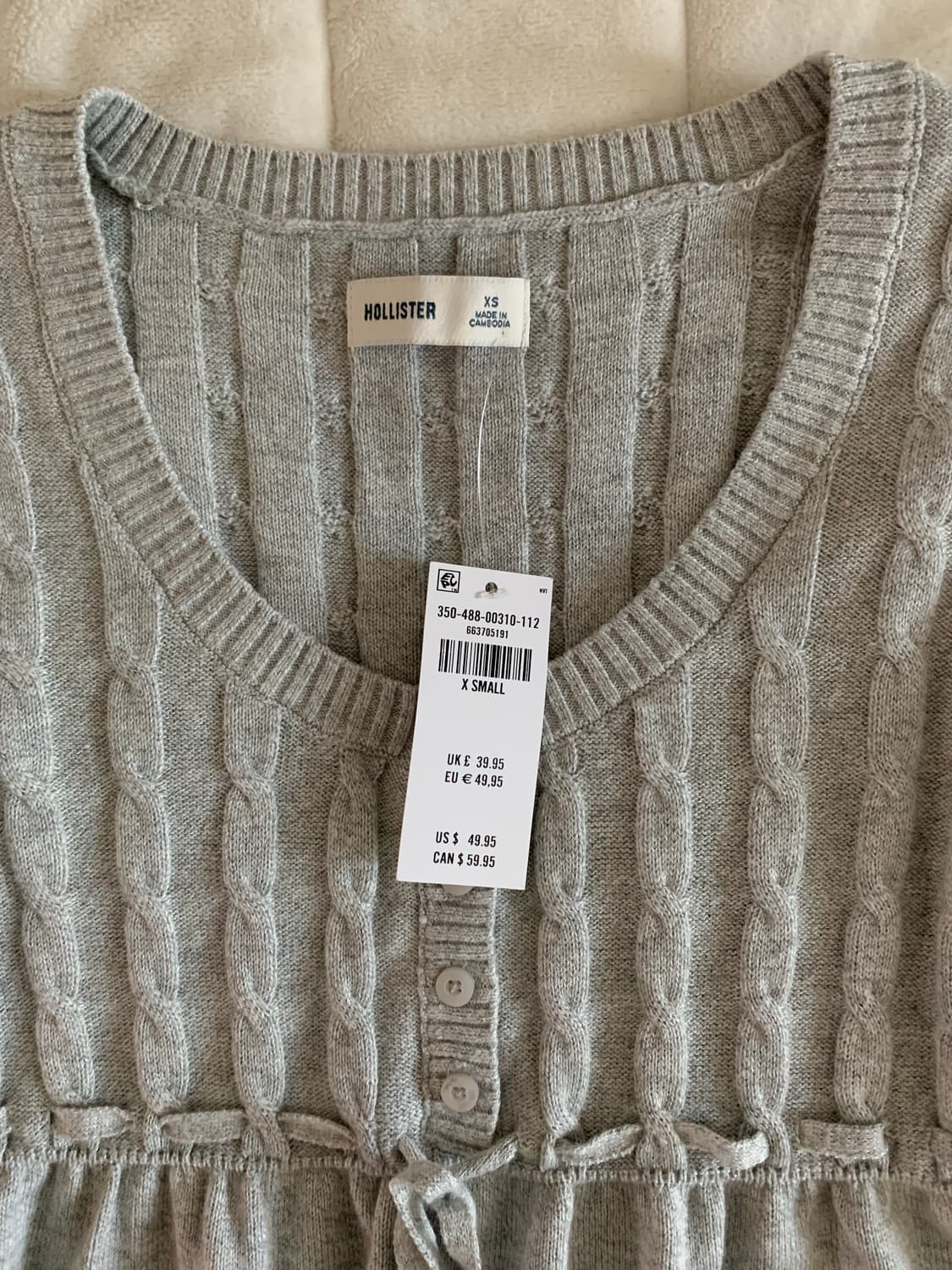 홀리스터 베이비돌 니트 새상품 상품이미지2