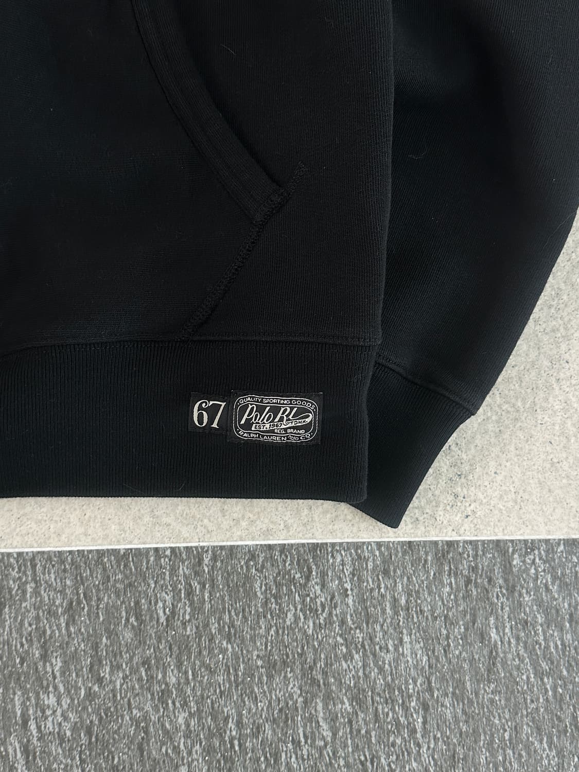 폴로 랄프로렌 빅로고 후드 티셔츠  상품이미지3