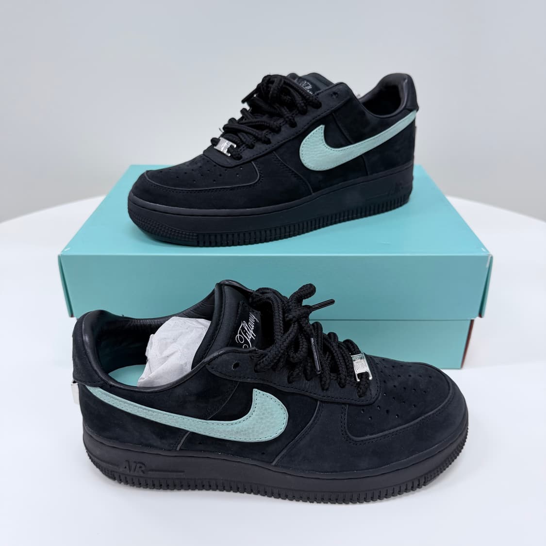[S급/255] 나이키 x 티파니 앤코 에어포스 1 로우 스니커즈 상품이미지4