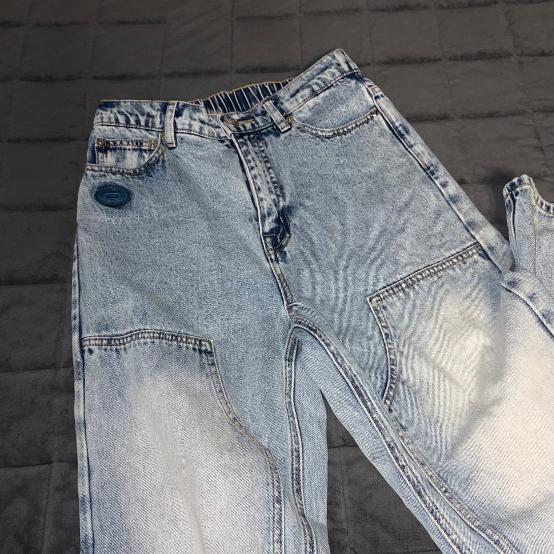 Aape 빈티지 워싱 와이드 팬츠 상품이미지4