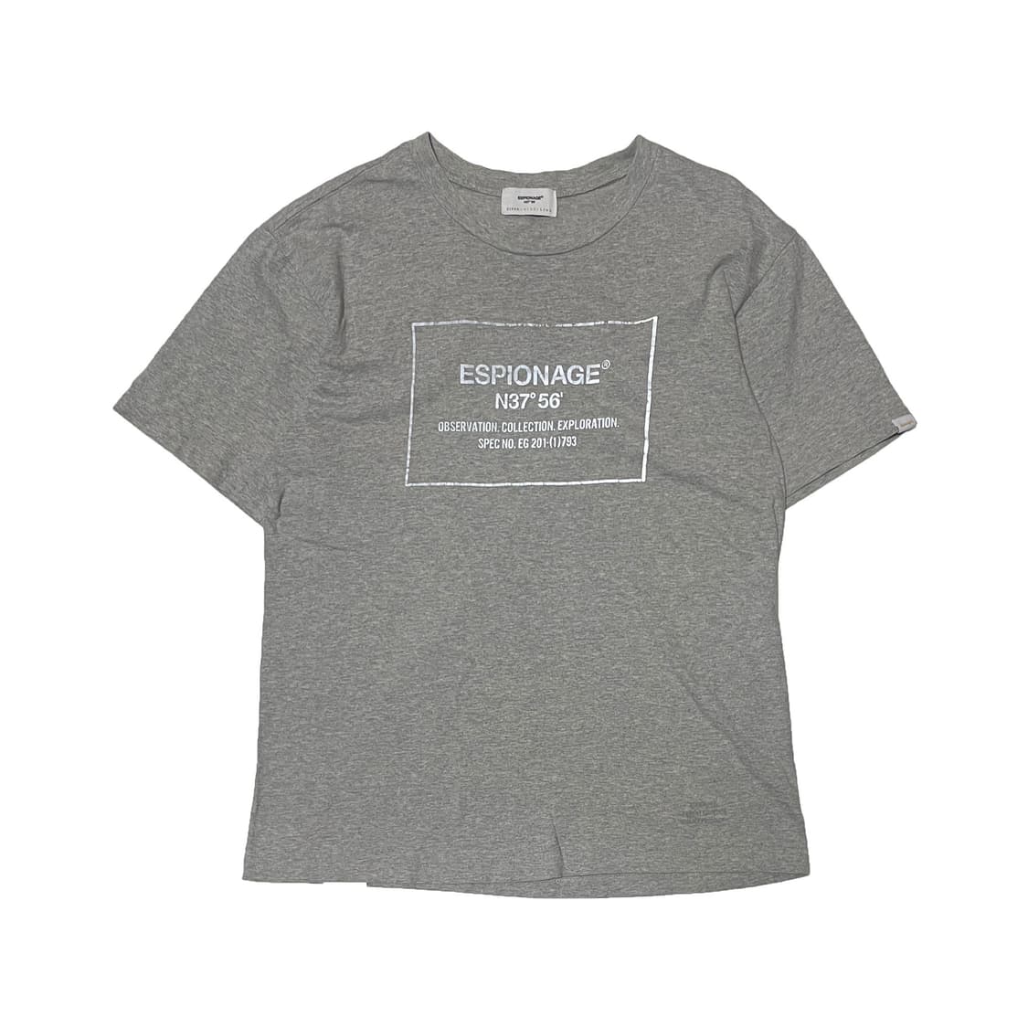 에스피오나지 그레이 반팔티 상품이미지1