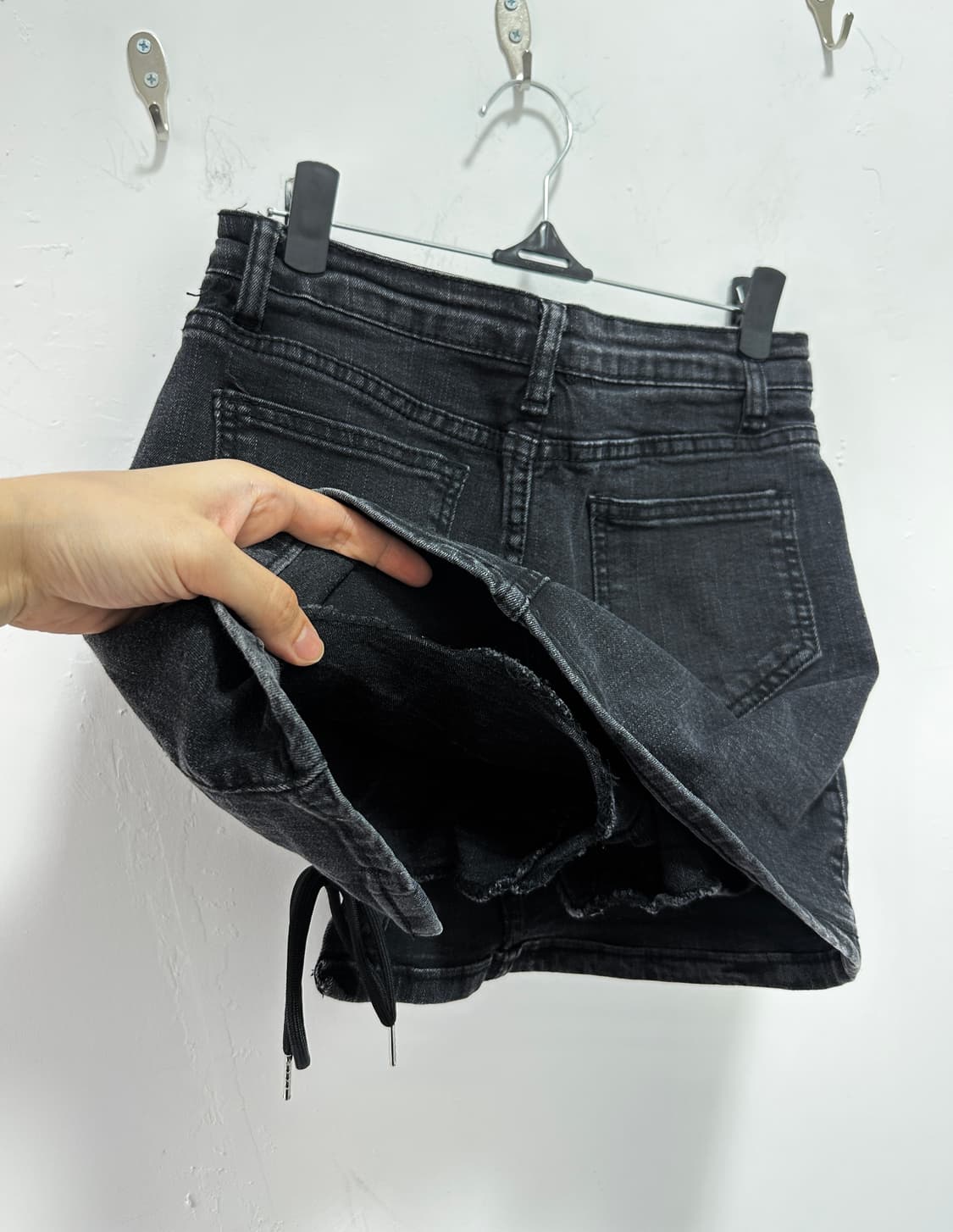 Vintage side eyelet detail skirt 상품이미지5