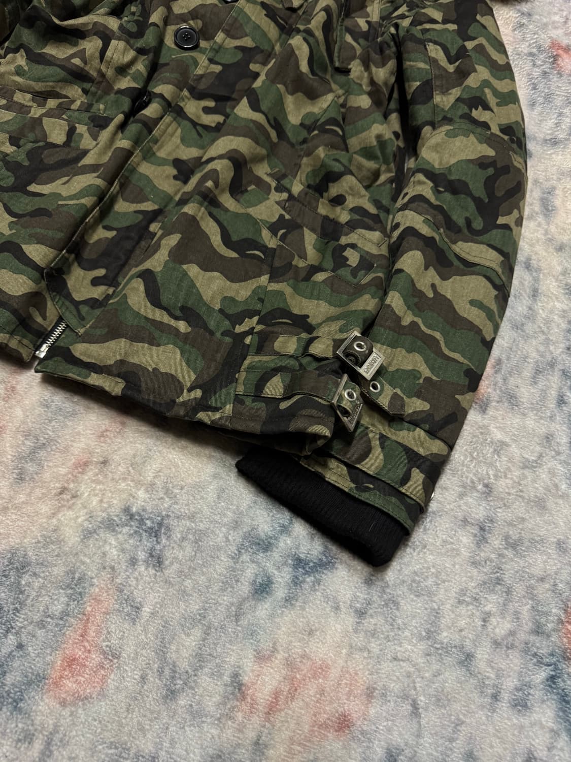Maison gilfy y2k military fur jacket 상품이미지6