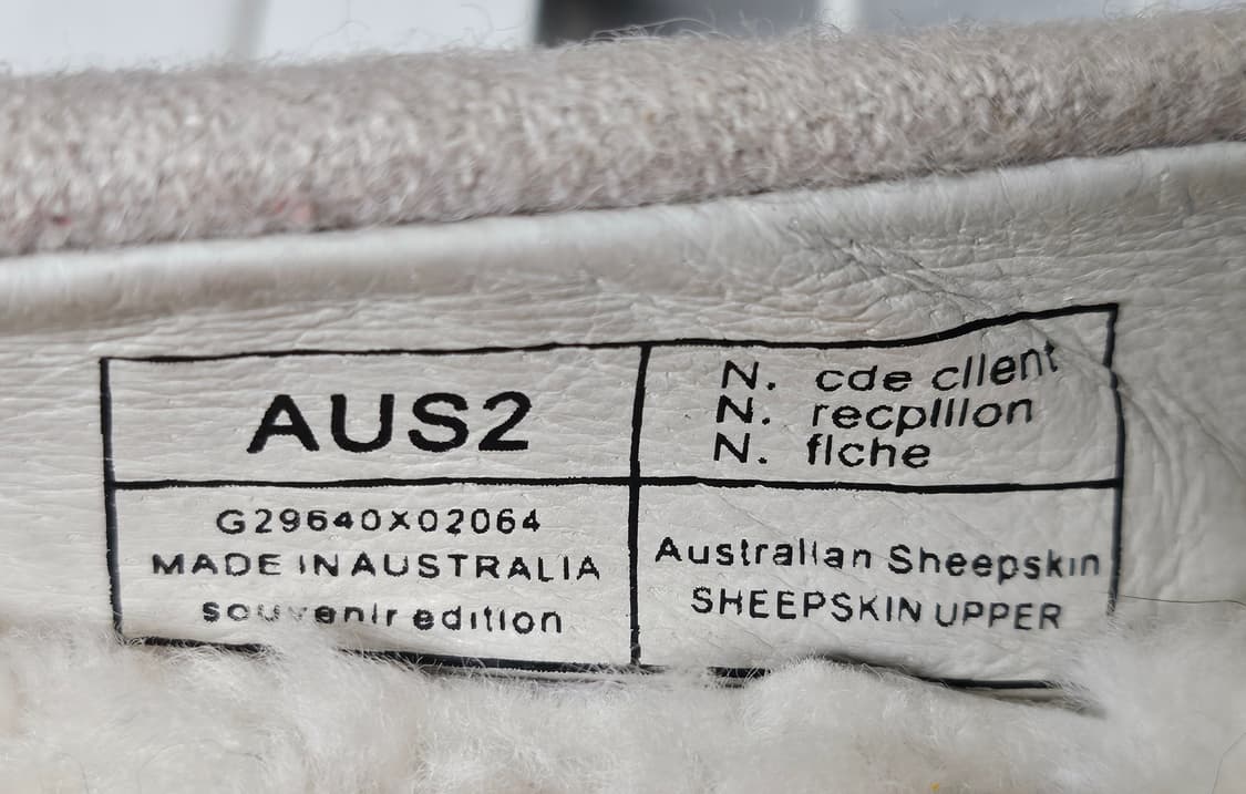 호주 어그 퍼 폼폼 플랫슈즈 215 양모 여성겨울신발 HD21 상품이미지7