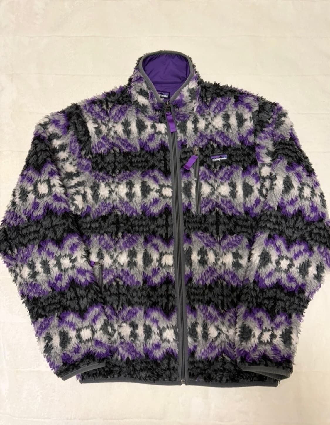 파타고니아 레트로 딥파일 아즈텍 플리스 자켓 s 상품이미지1