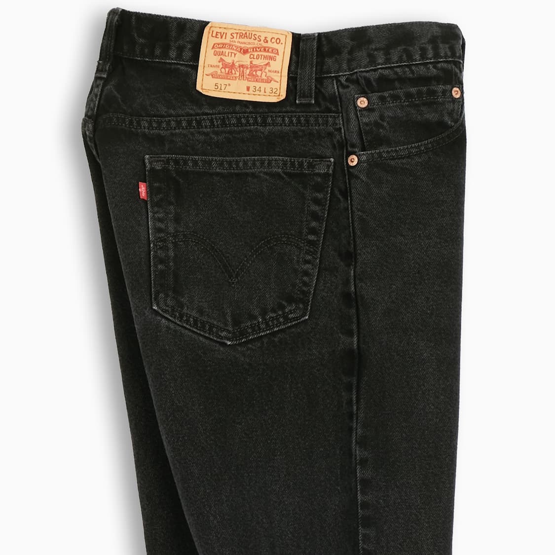 빈티지 리바이스 517 흑청 블랙진 33 인치 LV51734147 상품이미지5