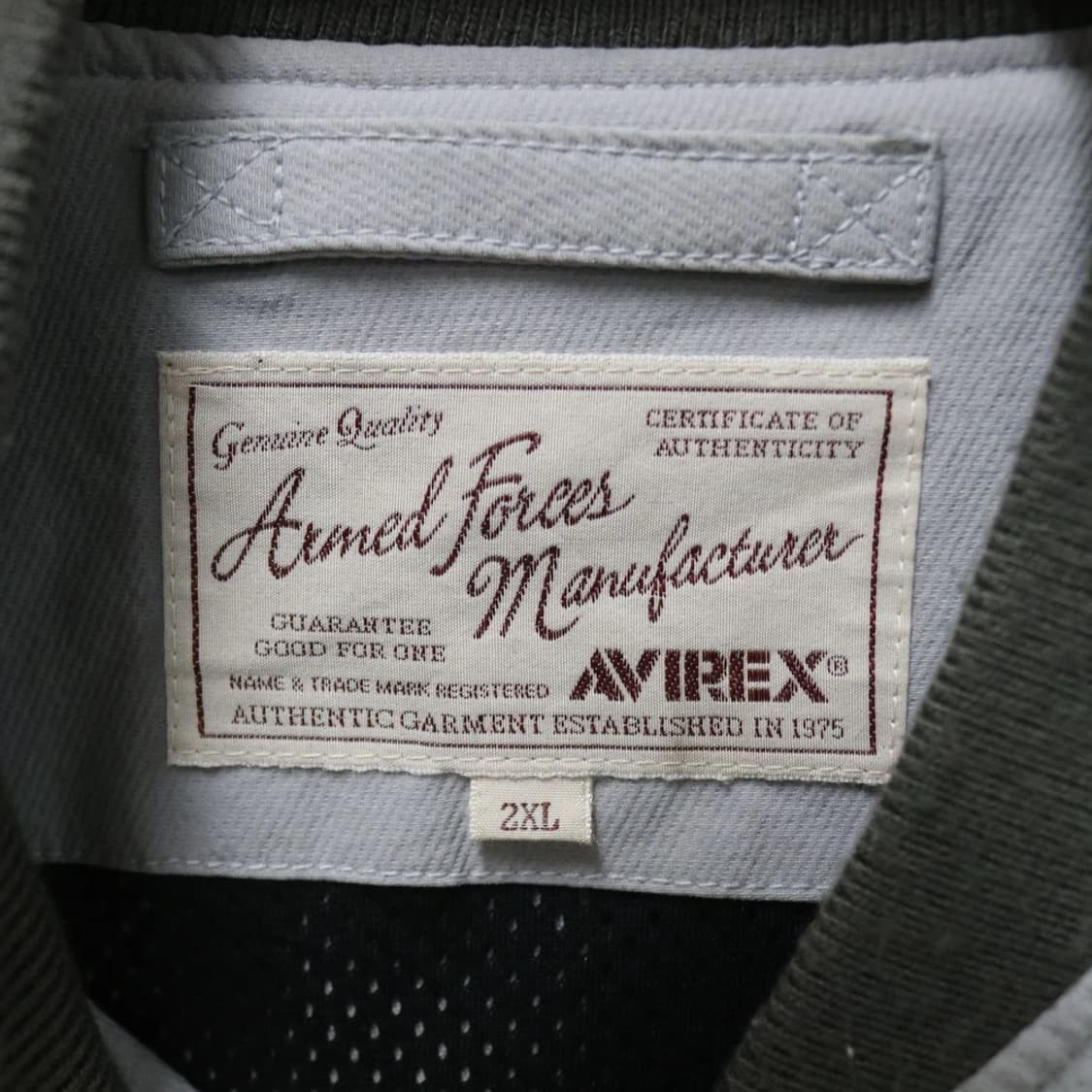 아비렉스 ma-1 플라이트 자켓 62621 상품이미지9