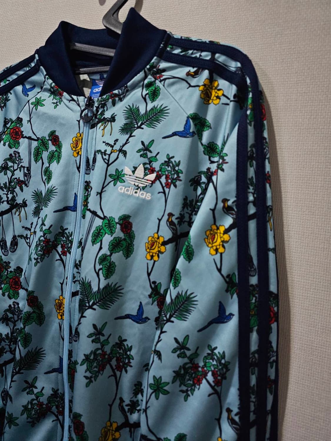 아디다스 대장급 플라워 트랙탑 져지집업 95 / M 상품이미지2