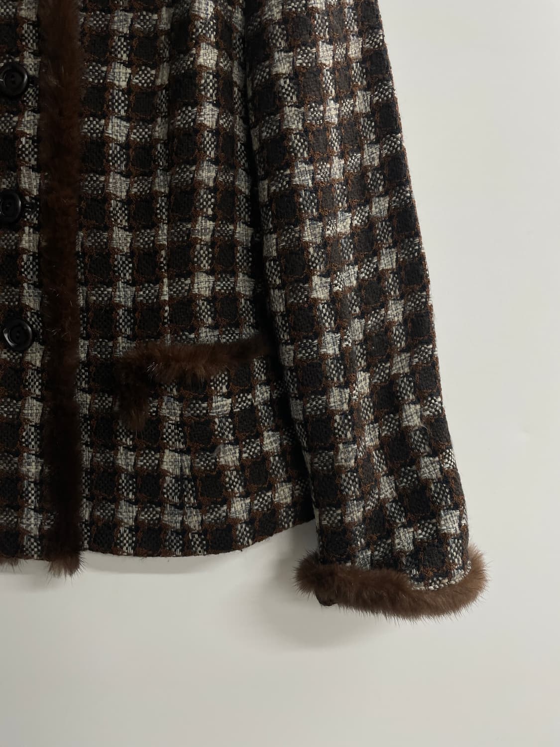 준아시다 밍크 양모 자켓 상품이미지4