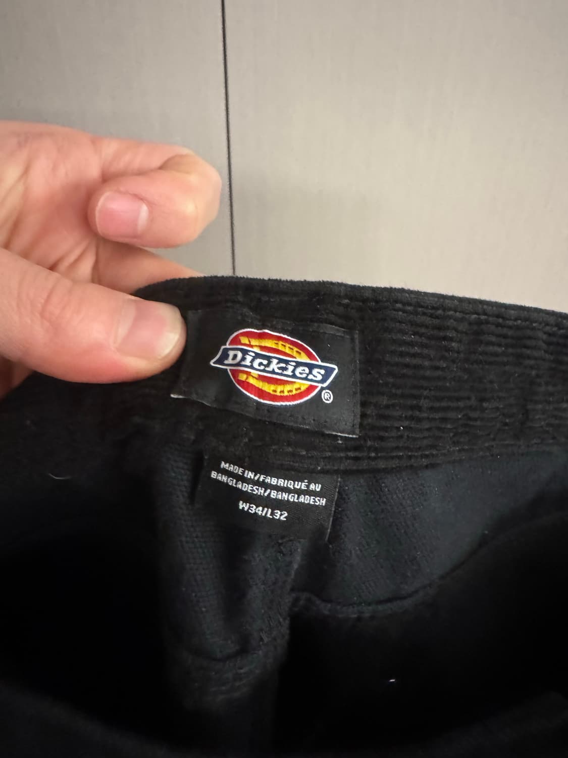 디키즈 더블니 워크팬츠 블랙 W34 L32 상품이미지4