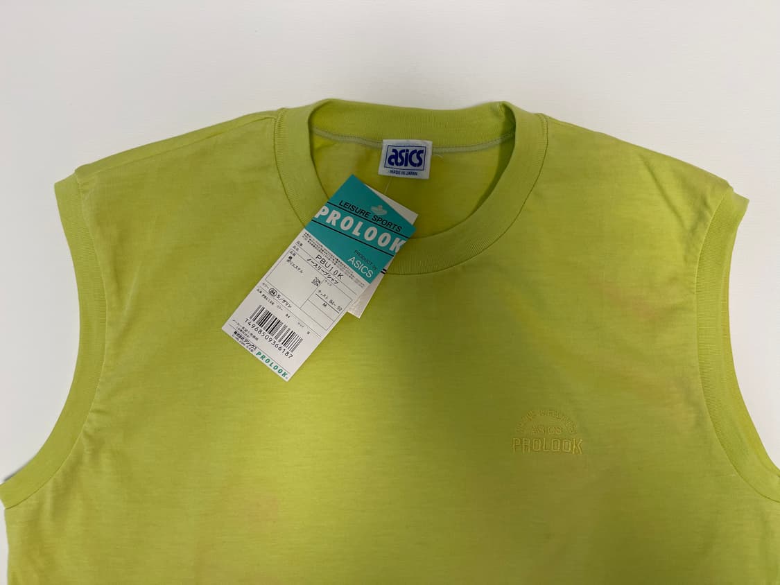아식스 90s 올드 프로룩 3번 민소매 티셔츠 빈티지 ASICS OLD  상품이미지2