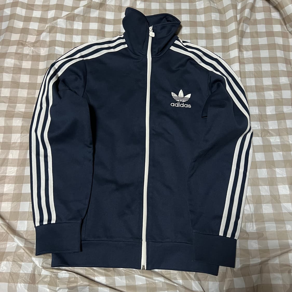 아디다스 유로파 져지 네이비 95 삼선 집업 트랙탑 Y2K 상품이미지1