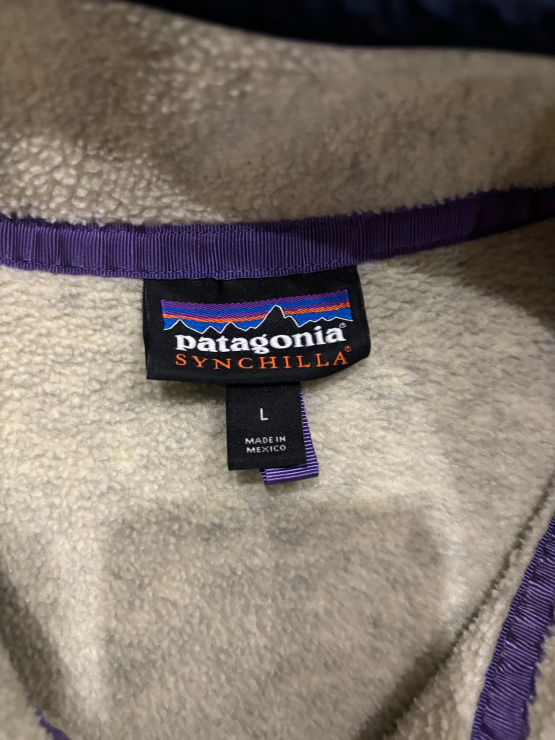 파타고니아 헤비웨이트 신칠라 오트밀 L 사이즈 상품이미지3