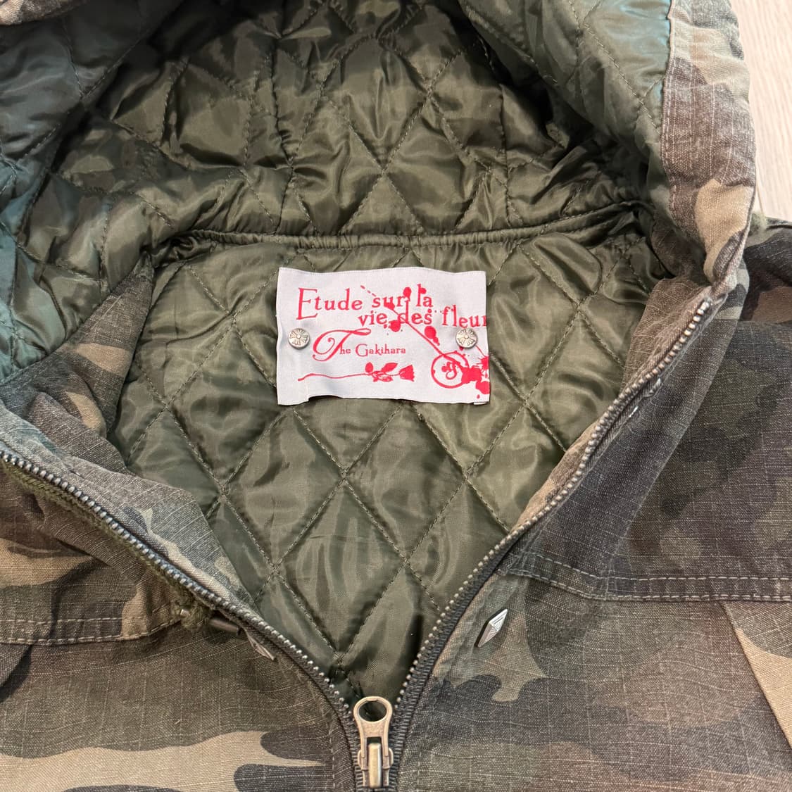 Gakihara Kuji western camo padded jacket 상품이미지3