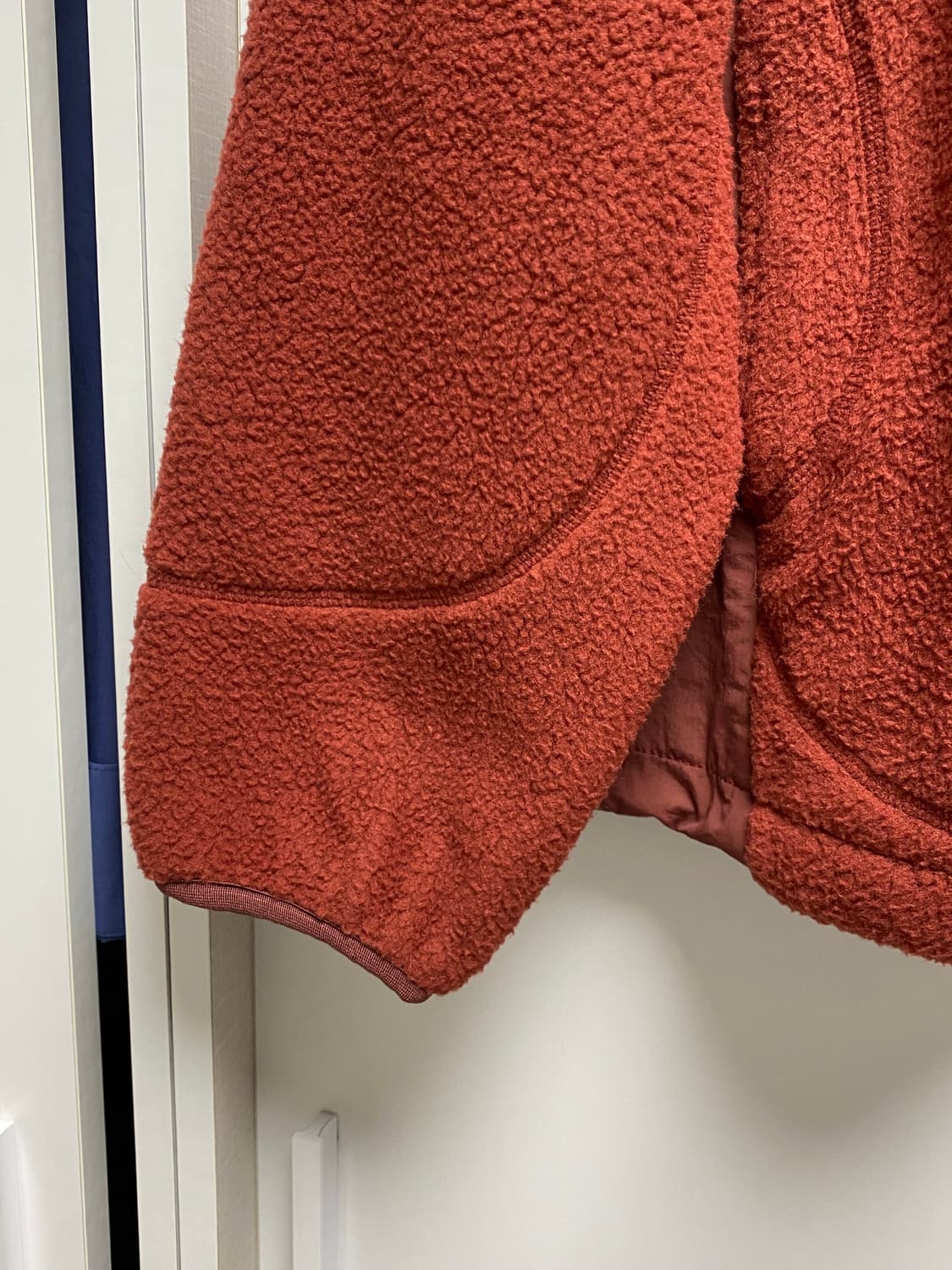 산산기어 플리스 재킷 브릭레드 2사이즈 상품이미지10