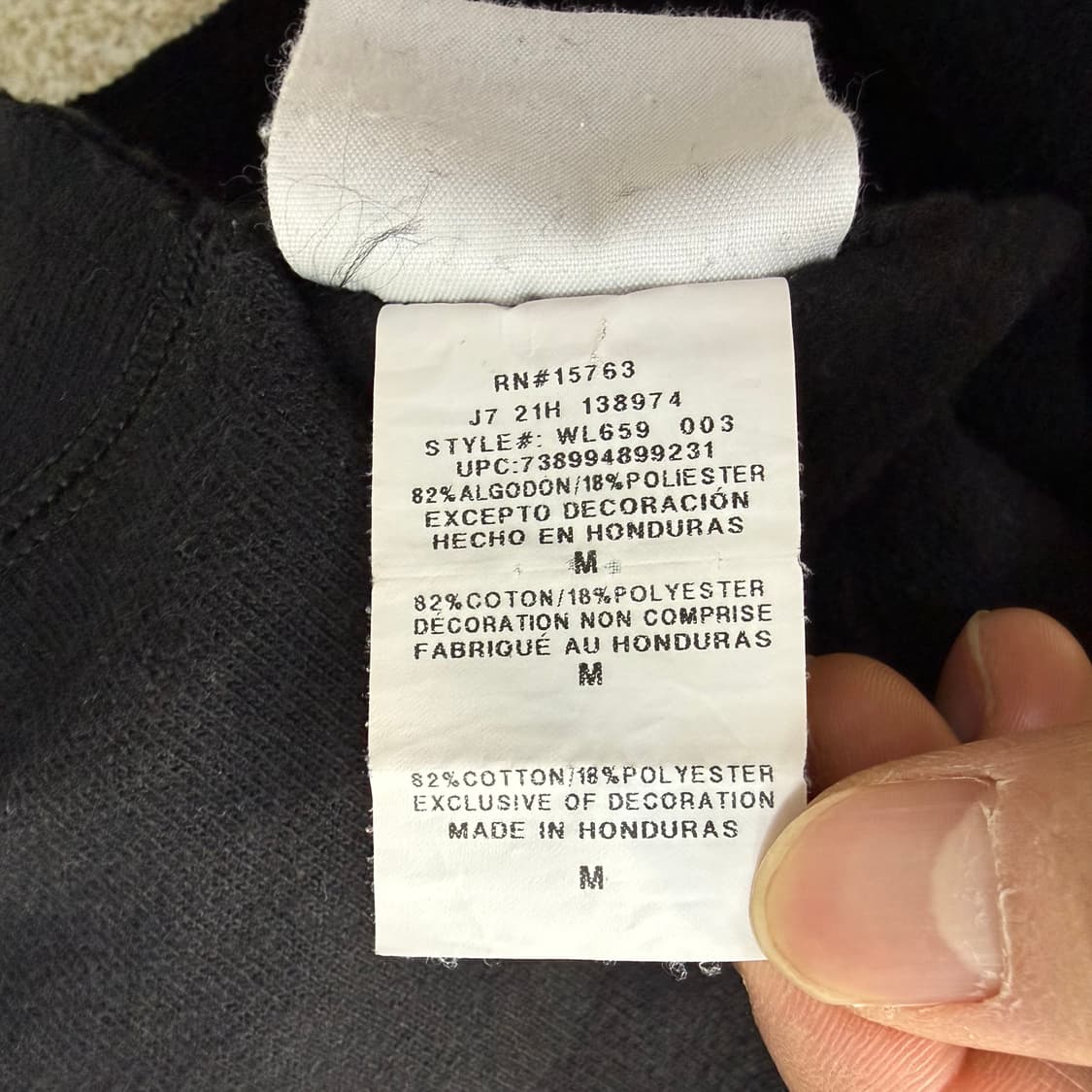 XL 리폼 챔피온 여성 크롭 후드티 0120T 상품이미지4