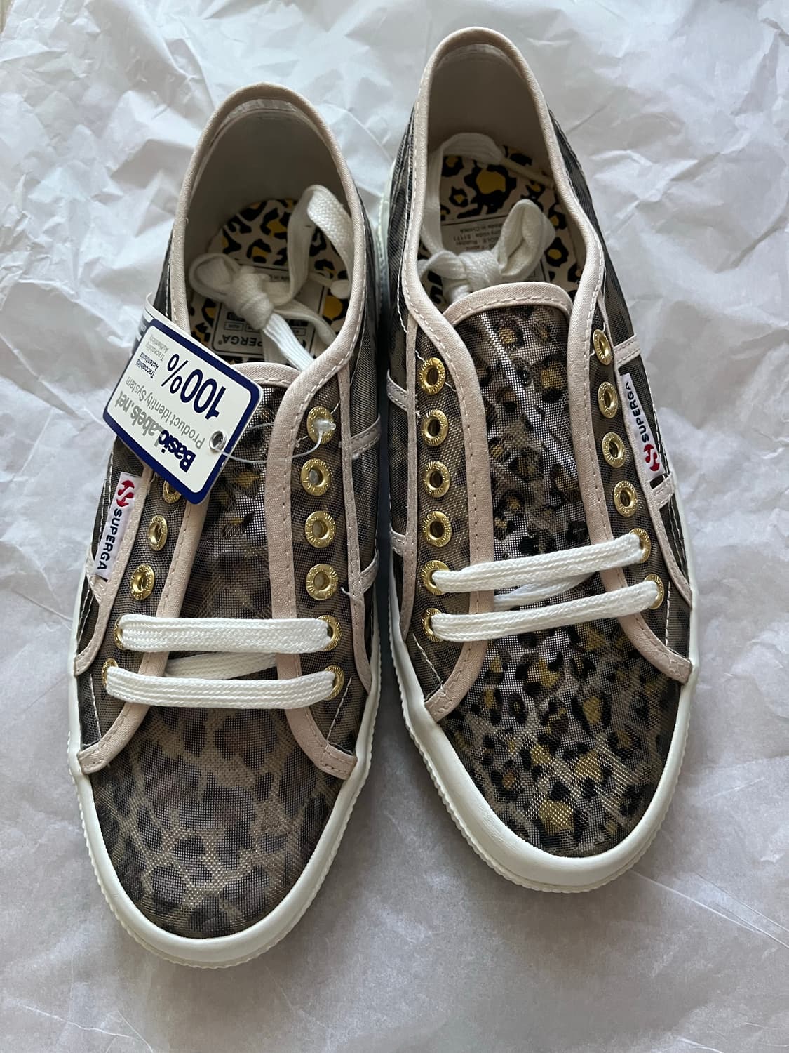 SUPERGA Mesh leopard ANIMAL 호피 스니커즈 상품이미지2