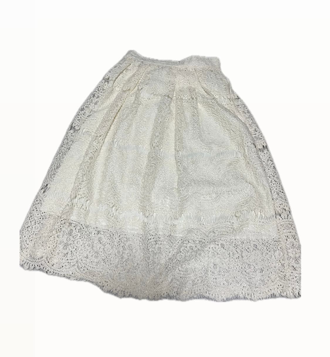 페어리 그런지 갸루 모리 하구미 빈티지 레이스 스커트 상품이미지1