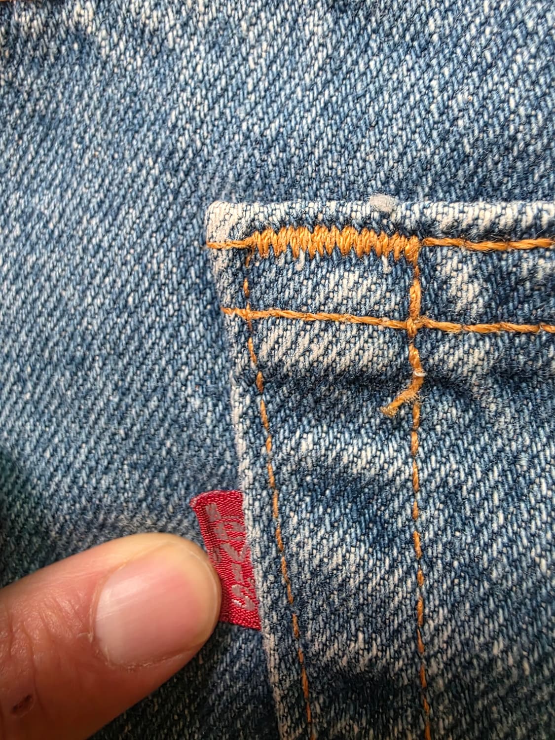 90's 리바이스 565 Made in USA 상품이미지9