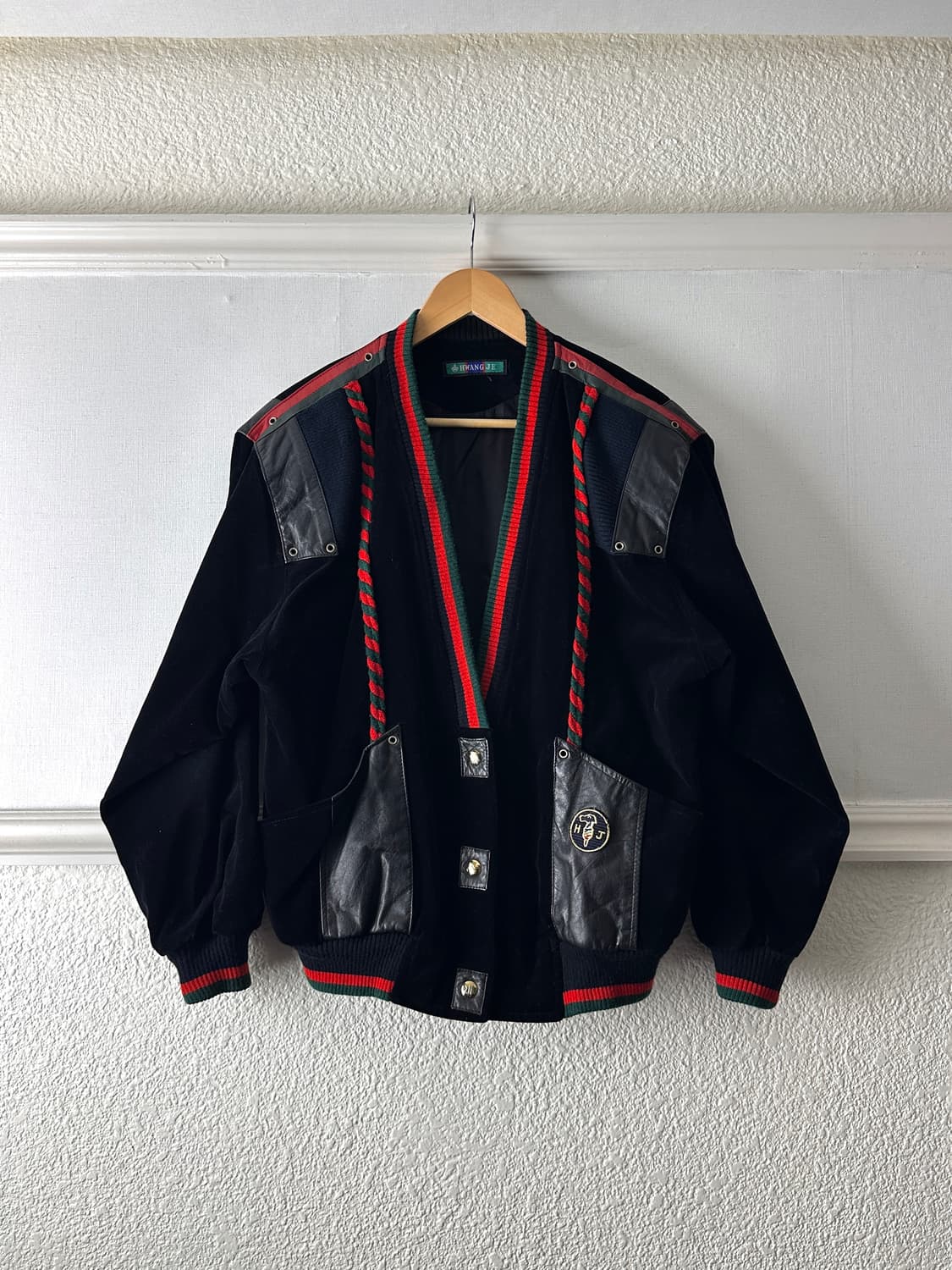 "황제" 파워 숄더 벨루아 자켓 상품이미지6