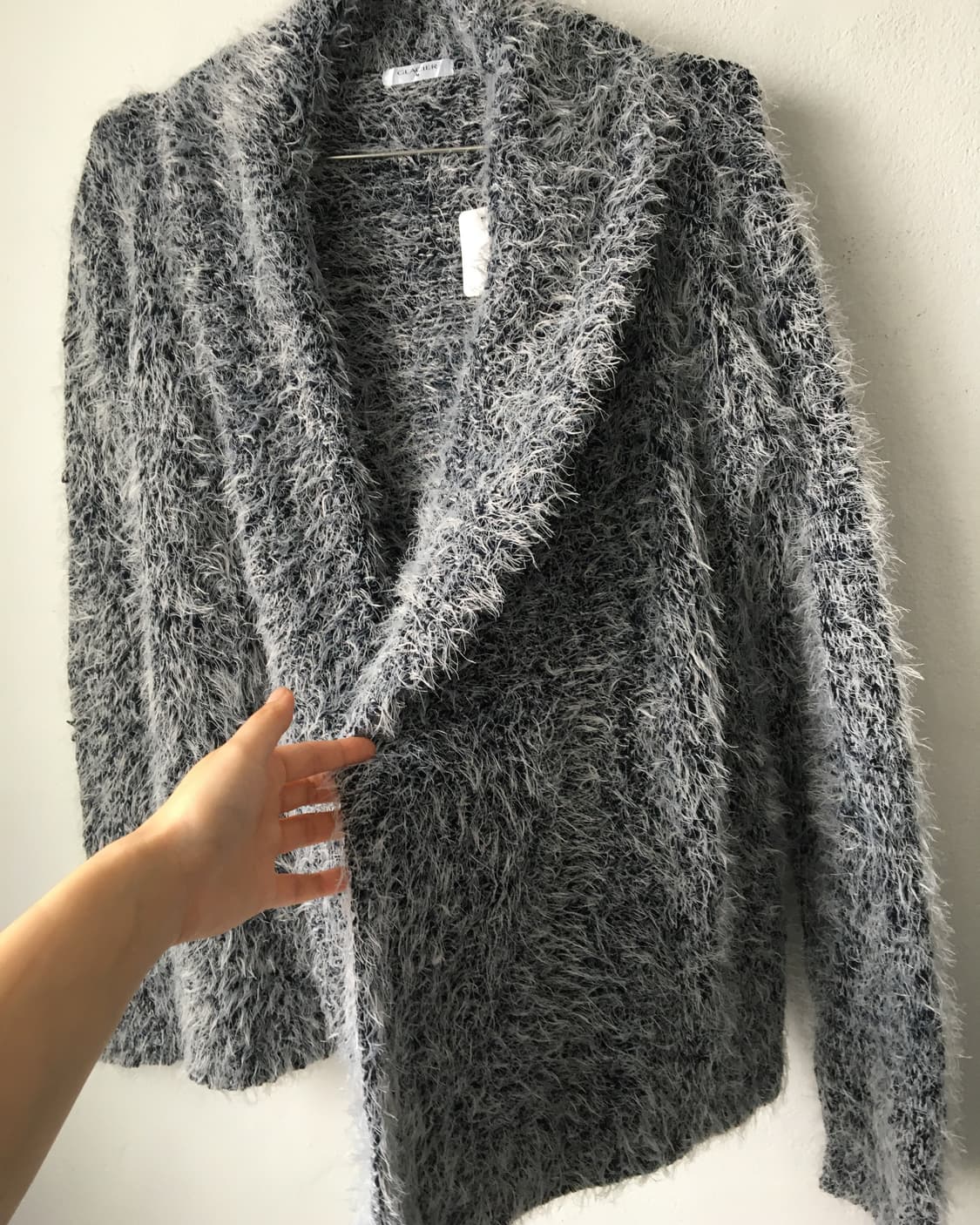 Fluffy knit open cardigan 상품이미지5