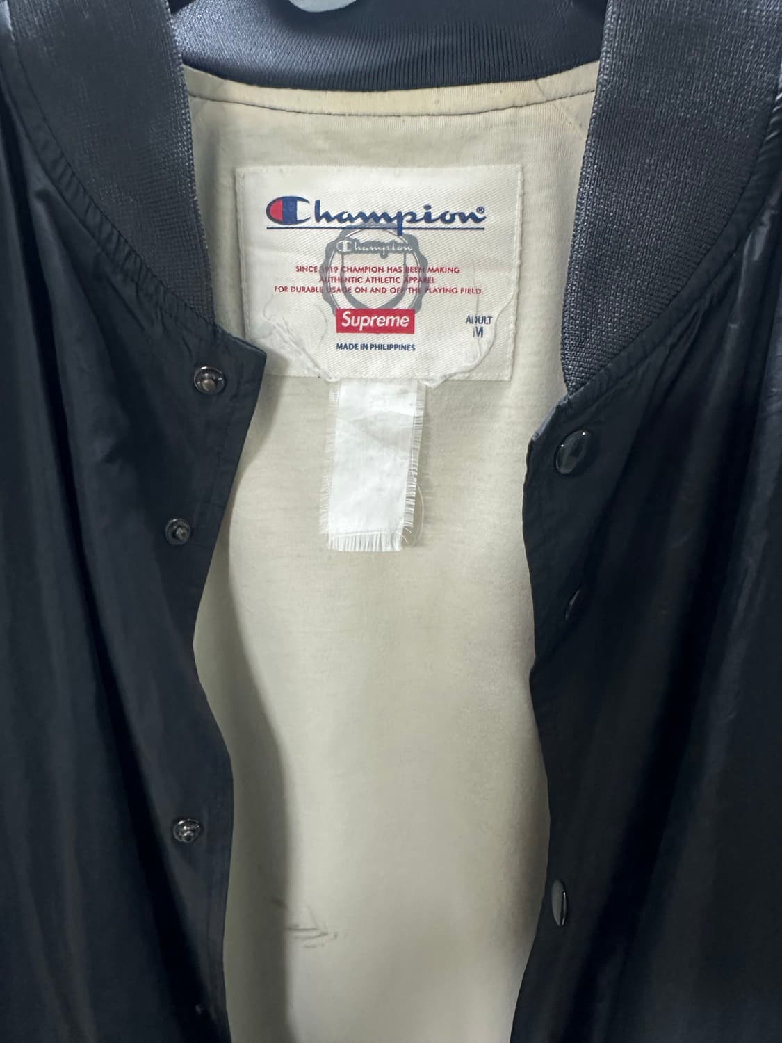 슈프림&챔피온 코치자켓 (m) 상품이미지3