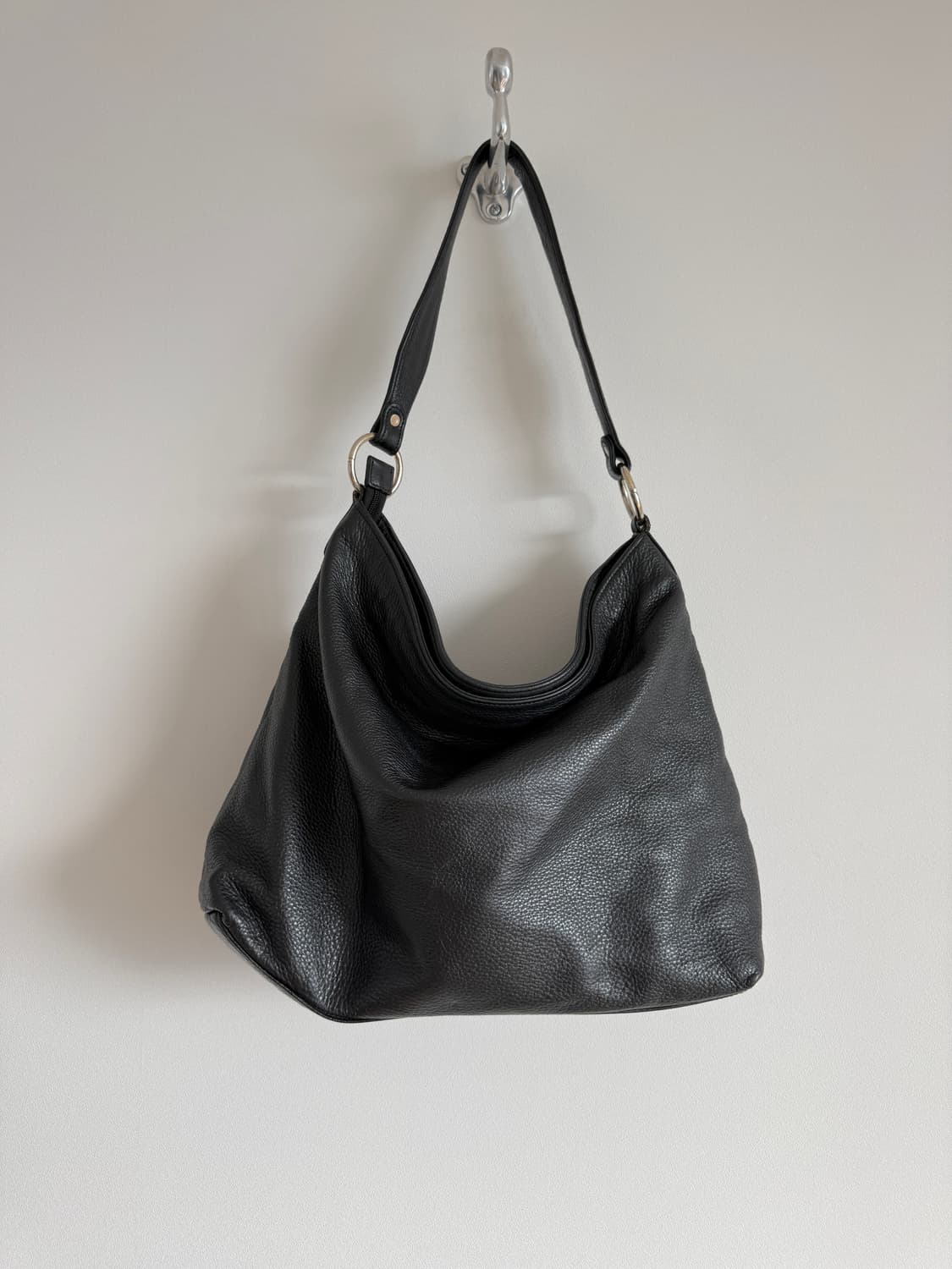 Pre owned 레더 호버 숄더백 상품이미지1