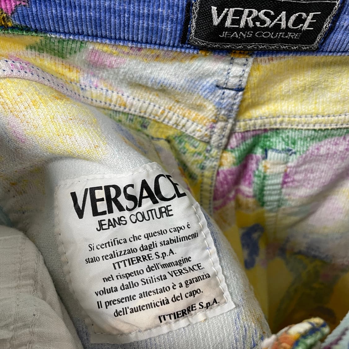 베르사체 패턴 데님 팬츠 -(W) 상품이미지8