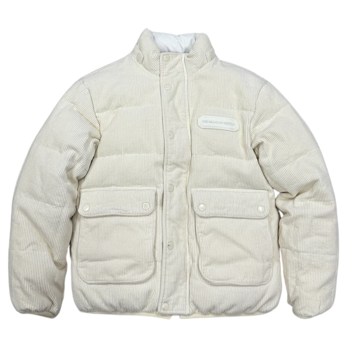 마뗑킴 X 더뮤지엄 비지터 리버서블 양면 패딩 자켓 M 상품이미지3