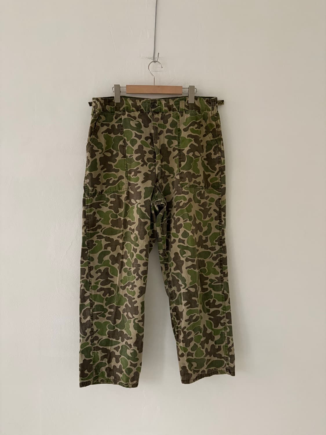 70‘s Vtg Duck hunter camo Fatigue Pant  상품이미지1
