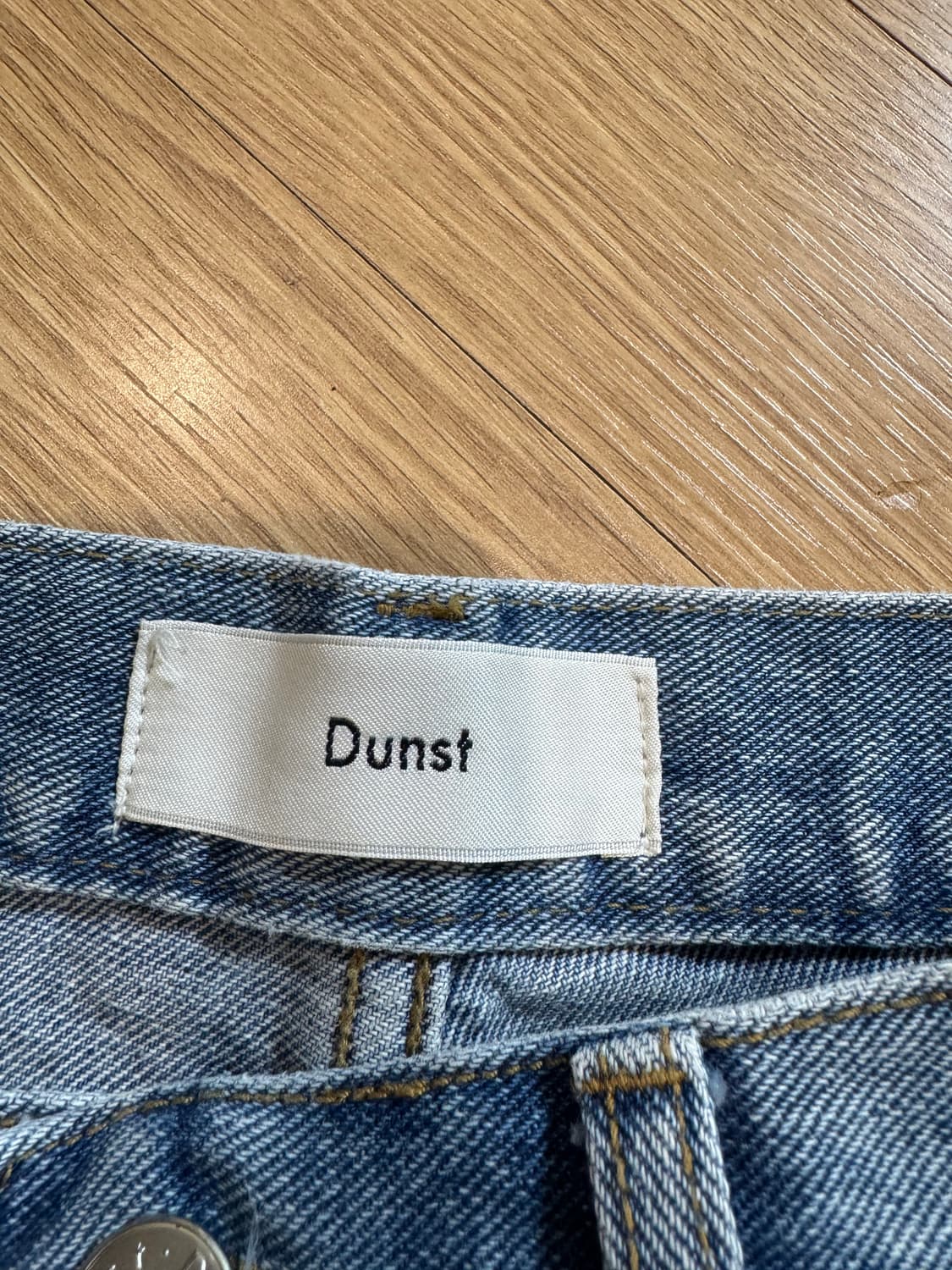 던스트 로우 엣지 데님 쇼츠 상품이미지5