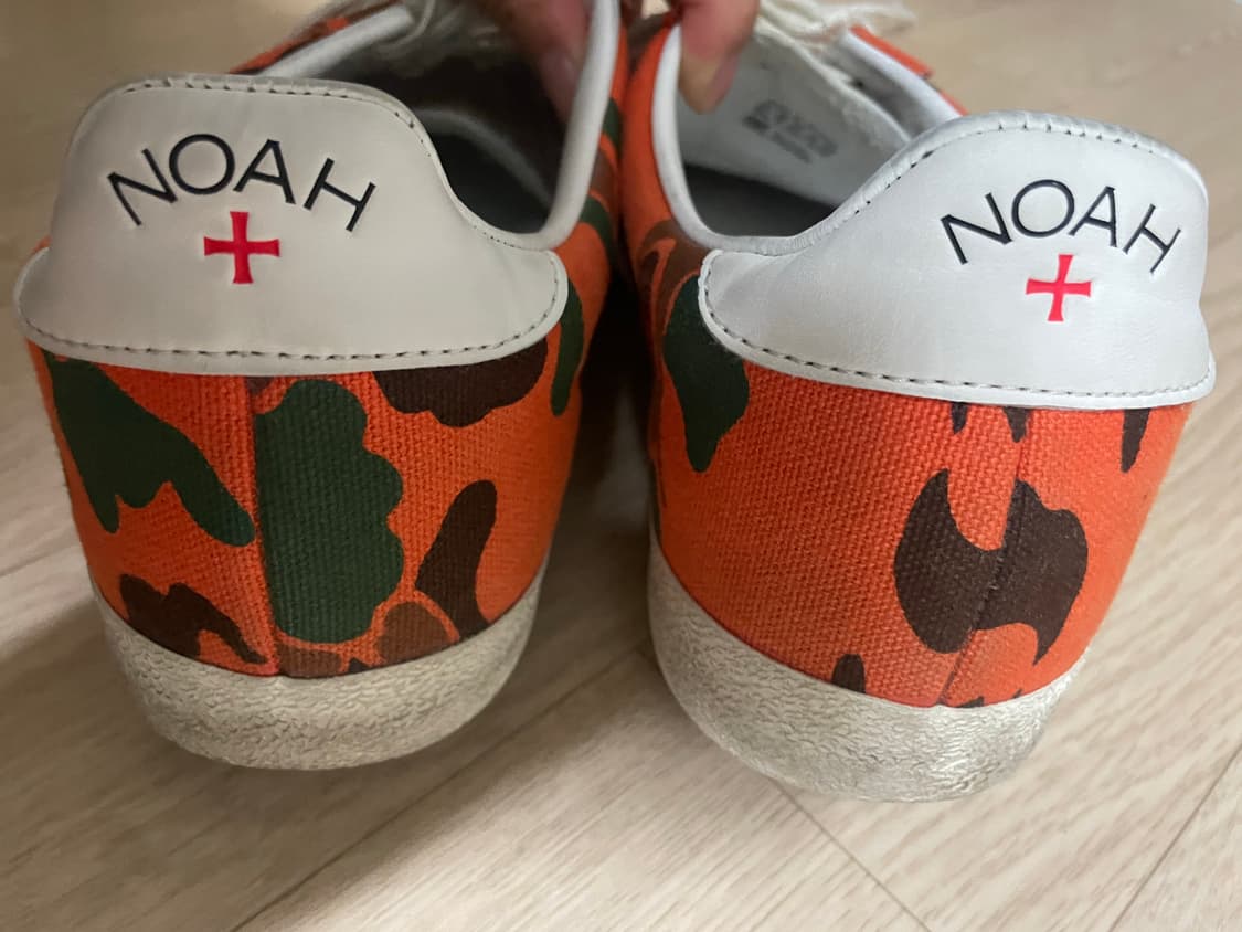 Adidas x Noah Gazelle OG Orange Camo 상품이미지4
