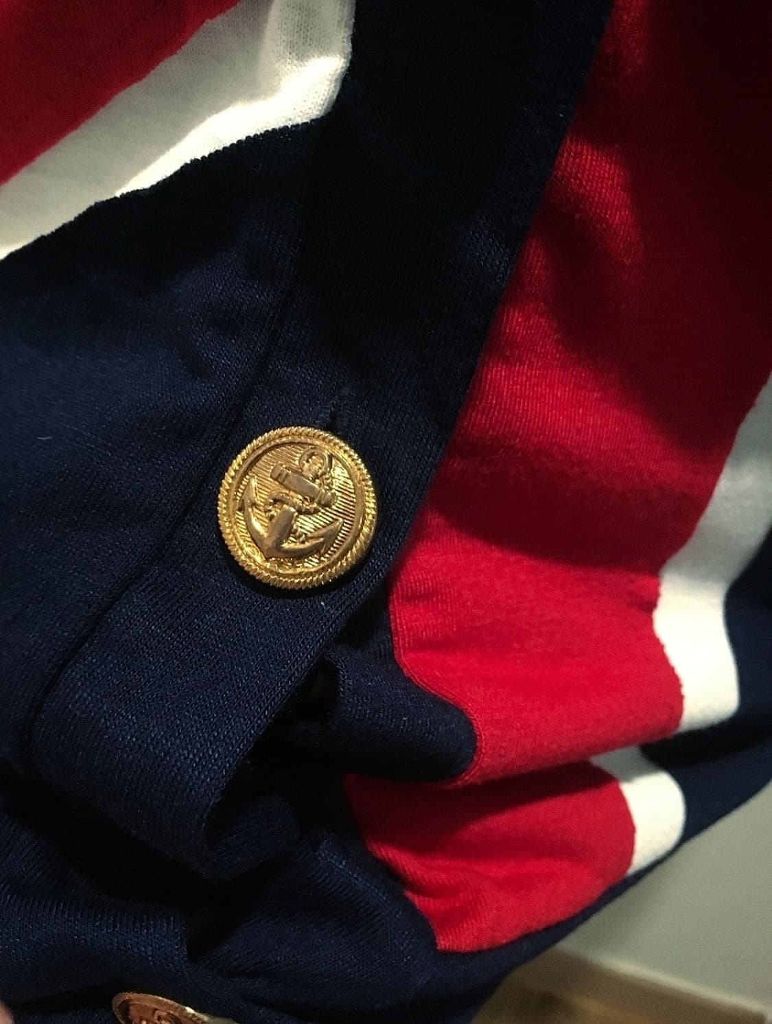 펑크st 성조기 패턴 7부 가디건 상품이미지5