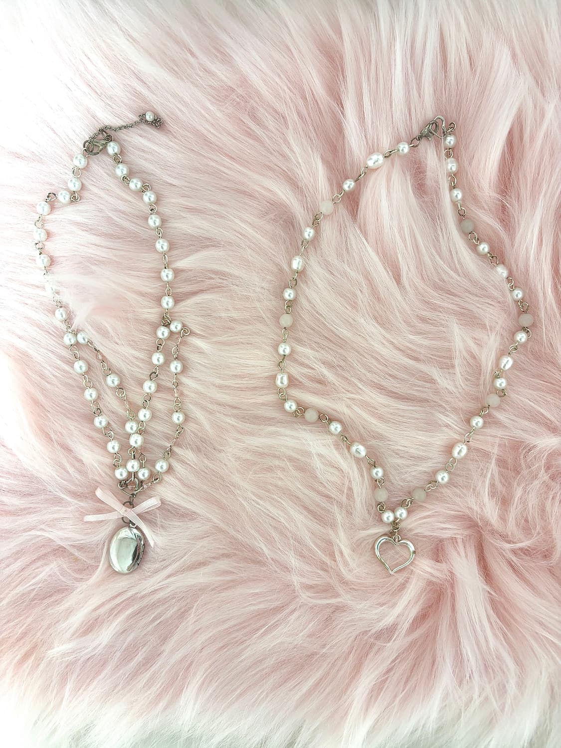 히메갸루 라떼갸루 빈티지 하트 로켓 목걸이 상품이미지1