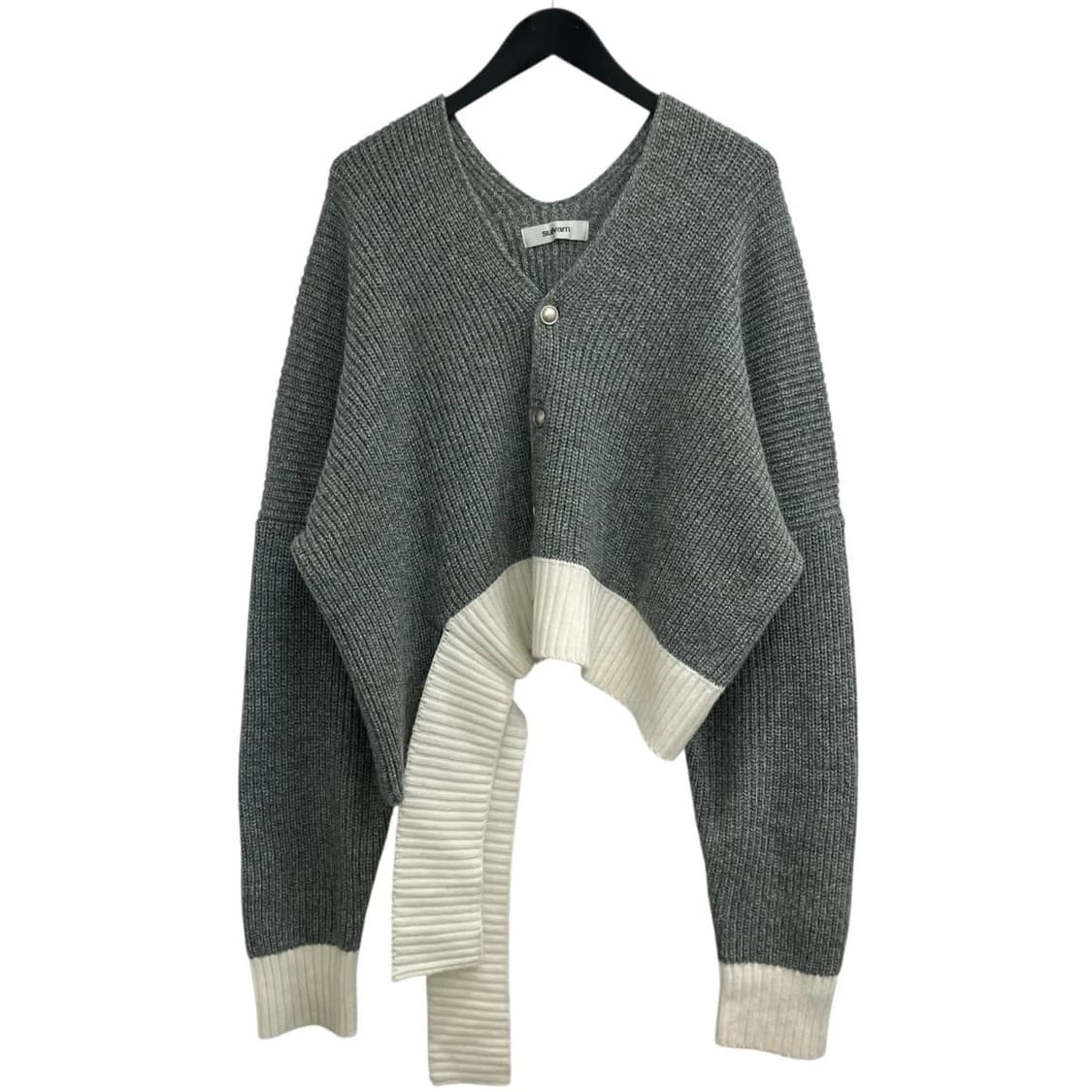 sulvam 니트 가디건 MU K06850 상품이미지1