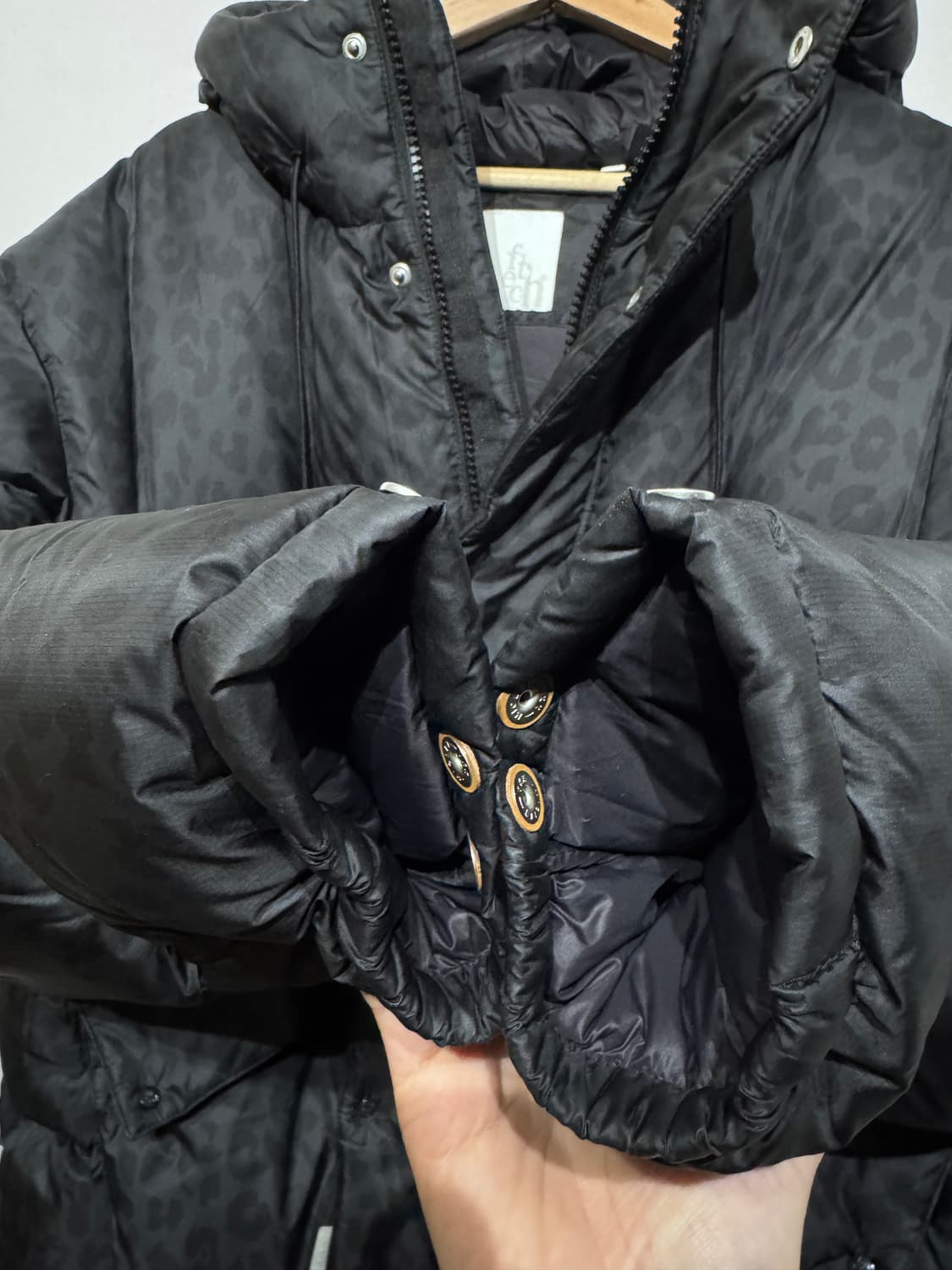 Fetch 패치선데이 구스챌린저 스톰파카 차콜 xl 상품이미지5