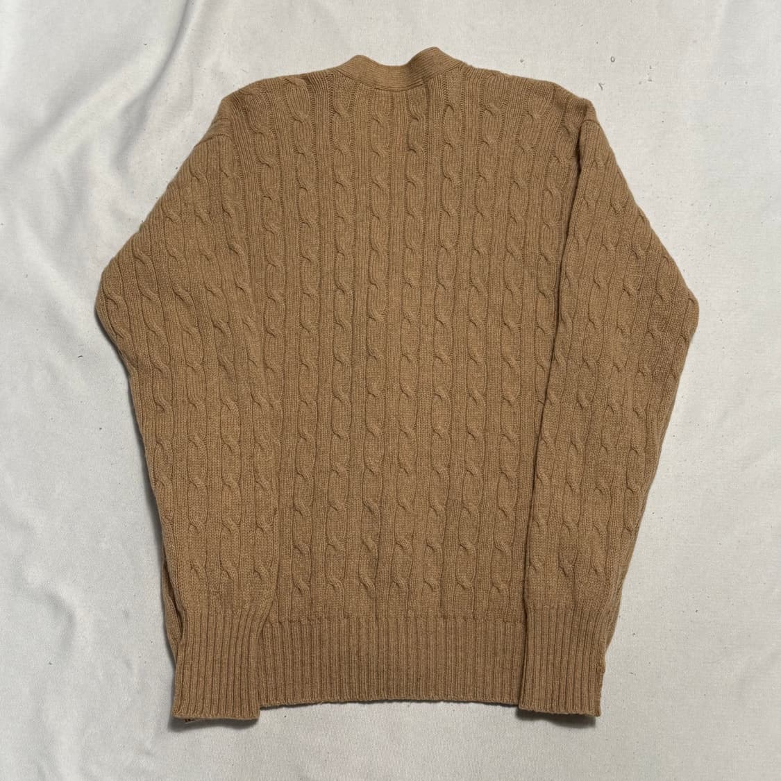 90 폴로랄프로렌 케이블 브이넥 가디건 상품이미지3