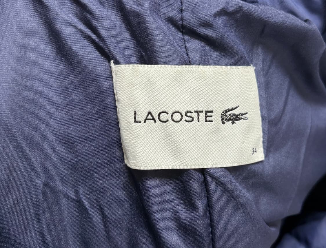 라코스테 네이비 퀼팅 자켓 상품이미지4