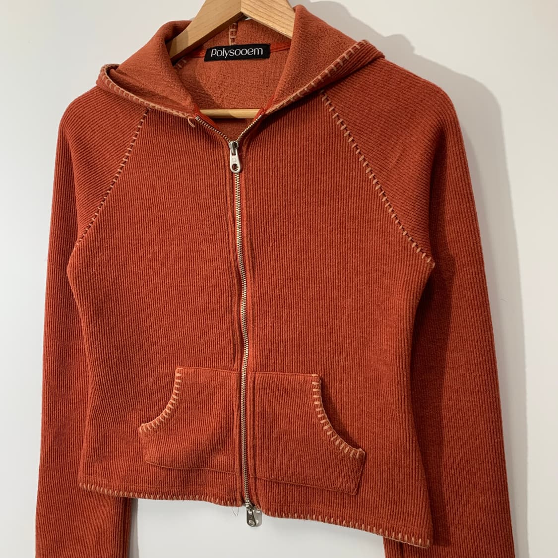 폴리수엠 투웨이 니트 후드집업 상품이미지2