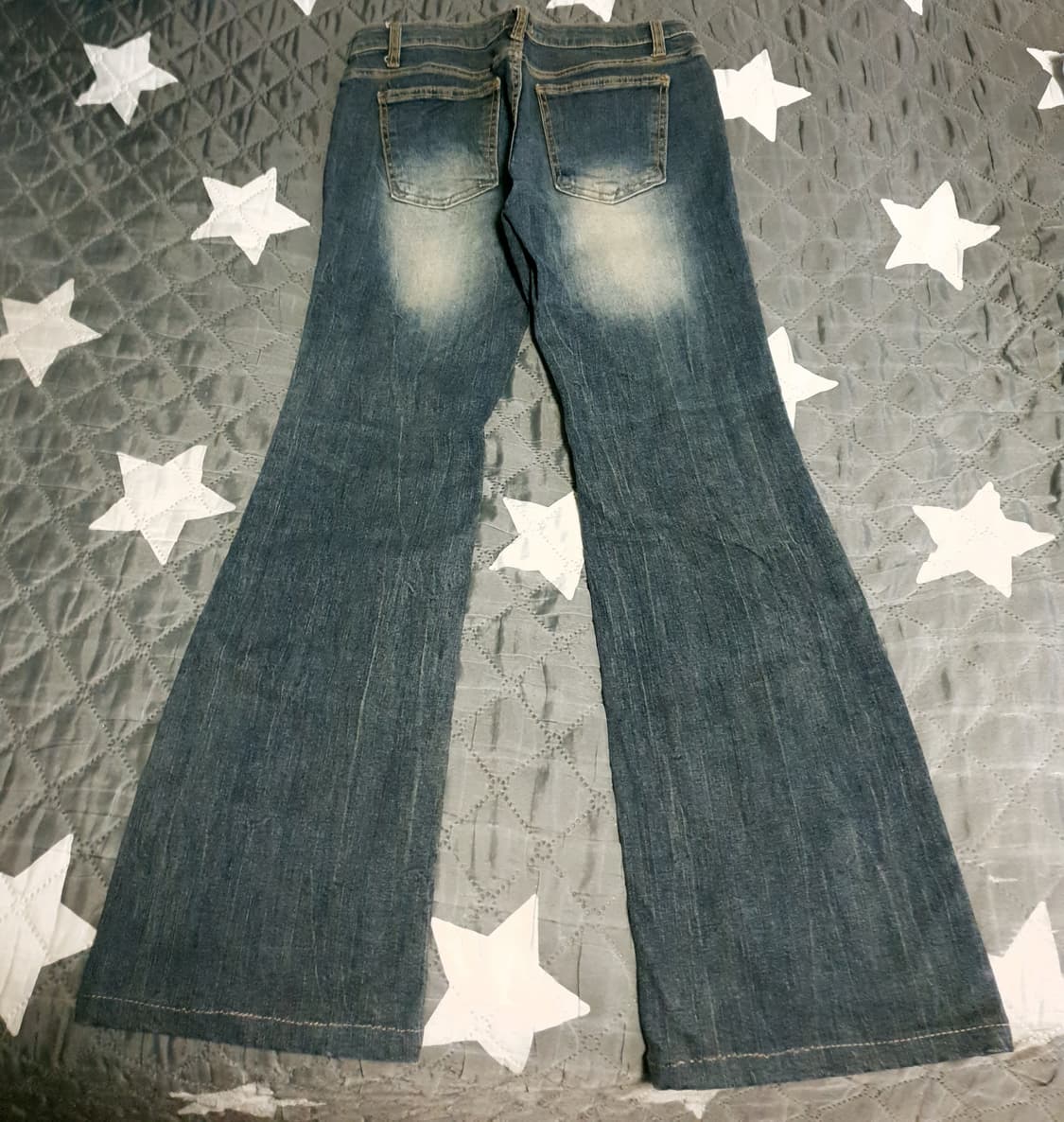 JJIM 빈티지워싱 로우라이즈 부츠컷 스판 데님팬츠 (M) 4종류 상품이미지6