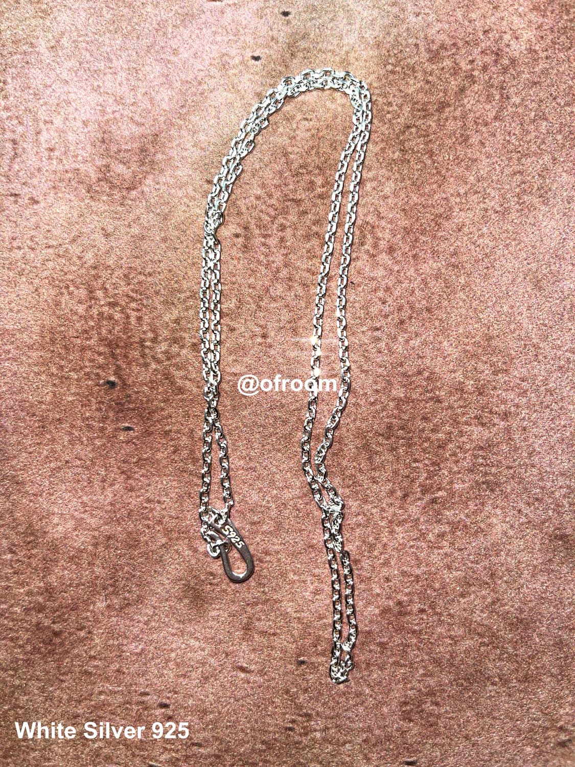 S925 훅체인 남자목걸이 2.1mm 상품이미지1