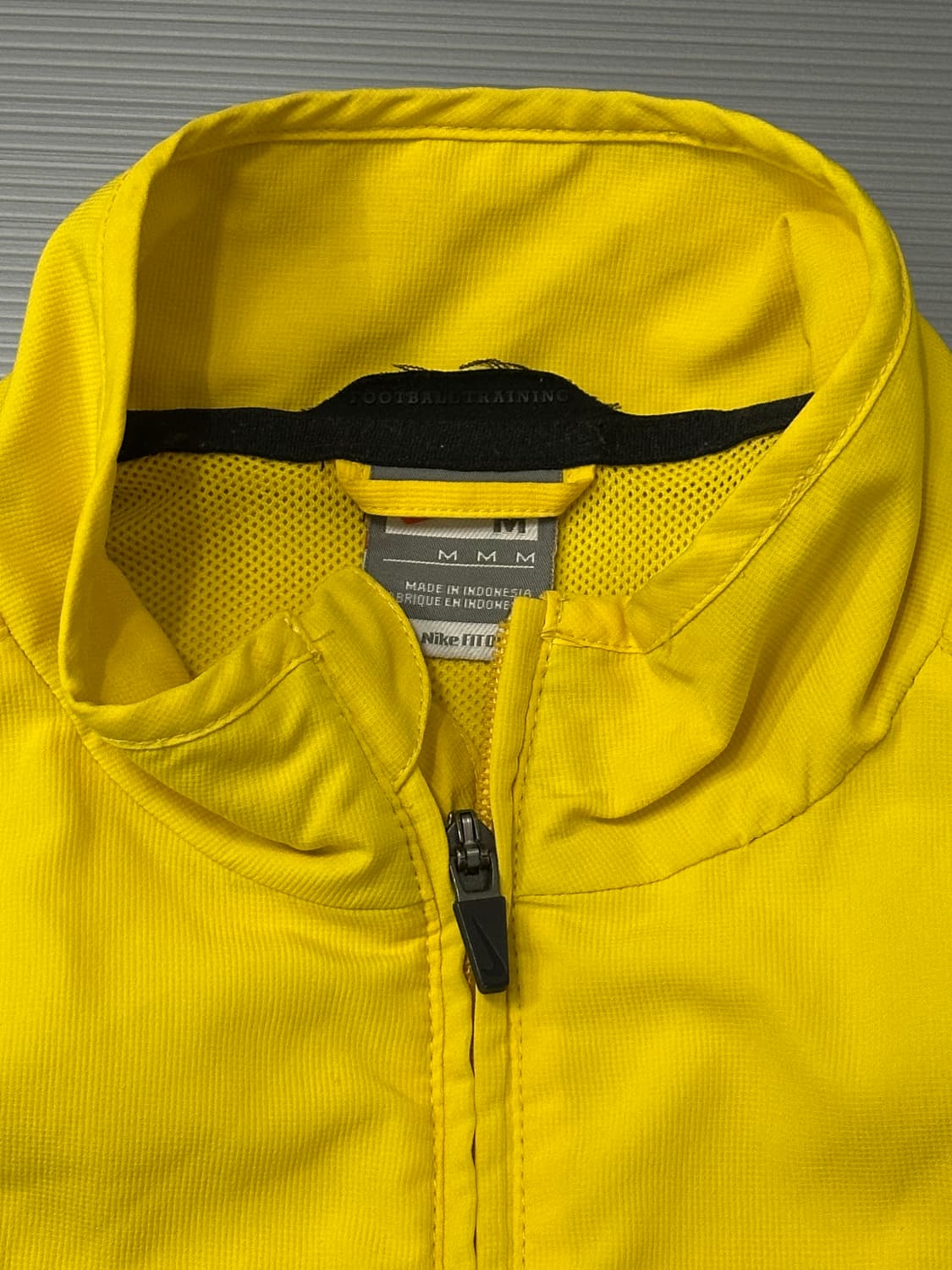나이키 맨유 바람막이 자켓 옐로우 M  상품이미지5