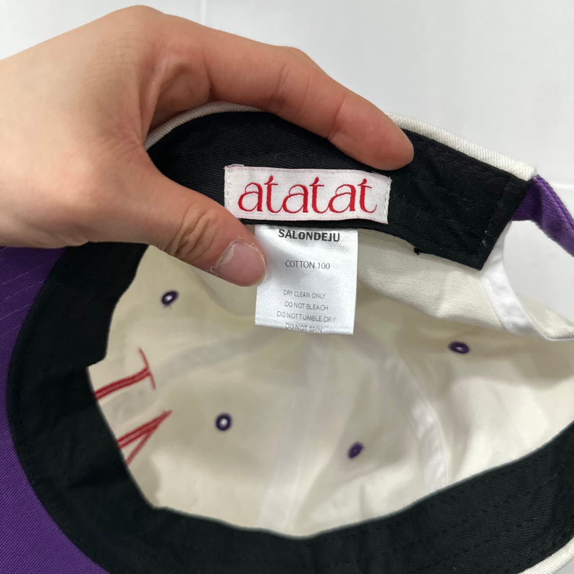 atatat 엣엣엣 볼캡 상품이미지3