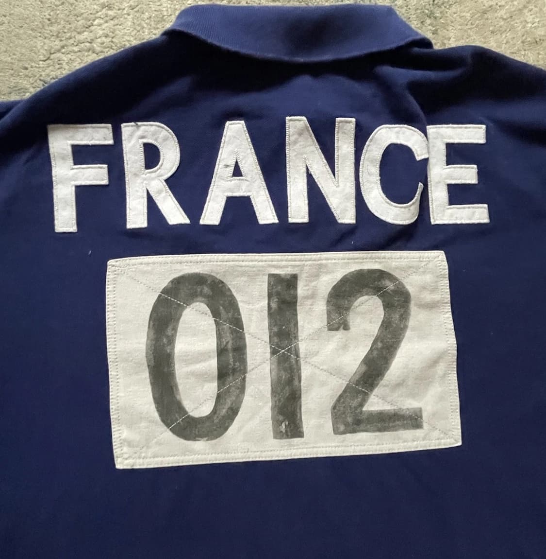 폴로 랄프로렌 빅포니 프랑스 트랙 앤 필드 1934 카라티 네이비 상품이미지4